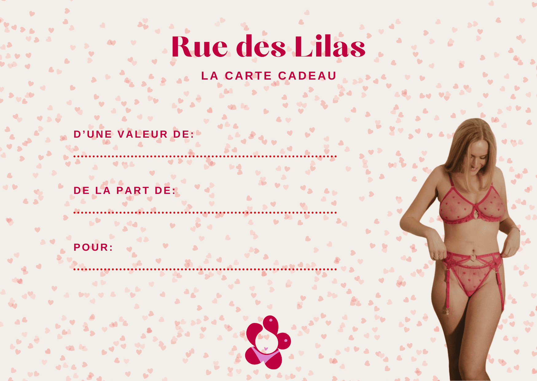 carte cadeau rue des lilas